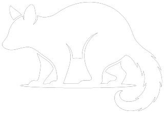 Peninsula Possum Control possum silhouette